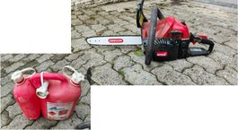 Tronçonneuse MTD / Oregon – 35 cm – Chaîne neuve + Reservoir
